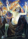trhumc- Oppstandelsen malt av tyskeren Otto Dix (1891-1969)